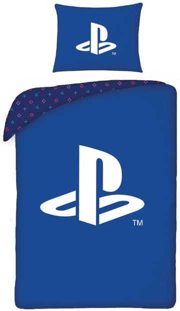 Se Playstation Blåt Sengetøj - 100 procent bomuld ✔ Kæmpe udvalg i mmaction ✔ Hurtig levering: 1 - 2 Hverdage samt billig fragt - Varenummer: MMA-2001154 og barcode / Ean: &